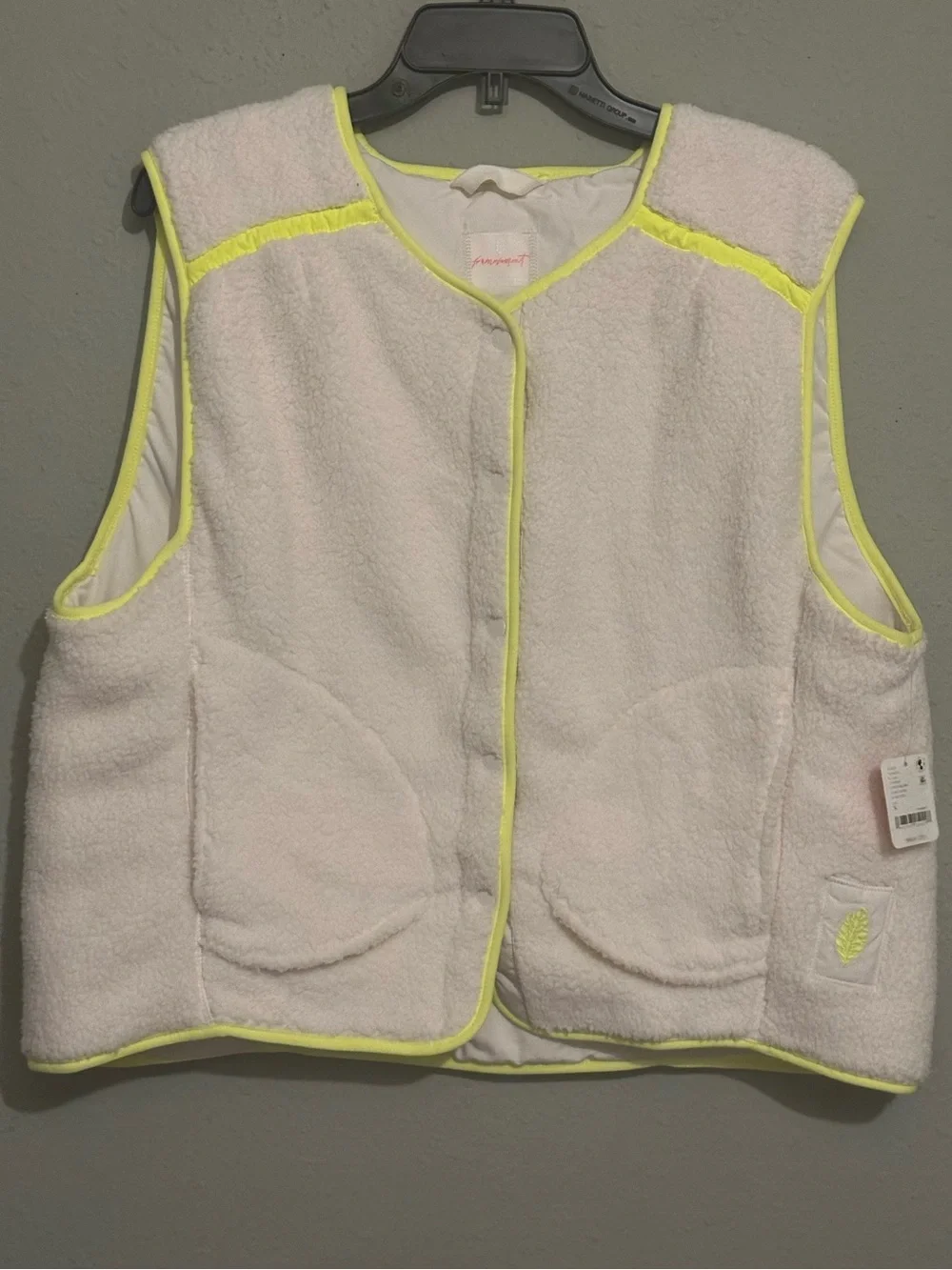 FP Movement by Free People Keep It Cozy Fleece Vest NWT - Picture 7 of 14